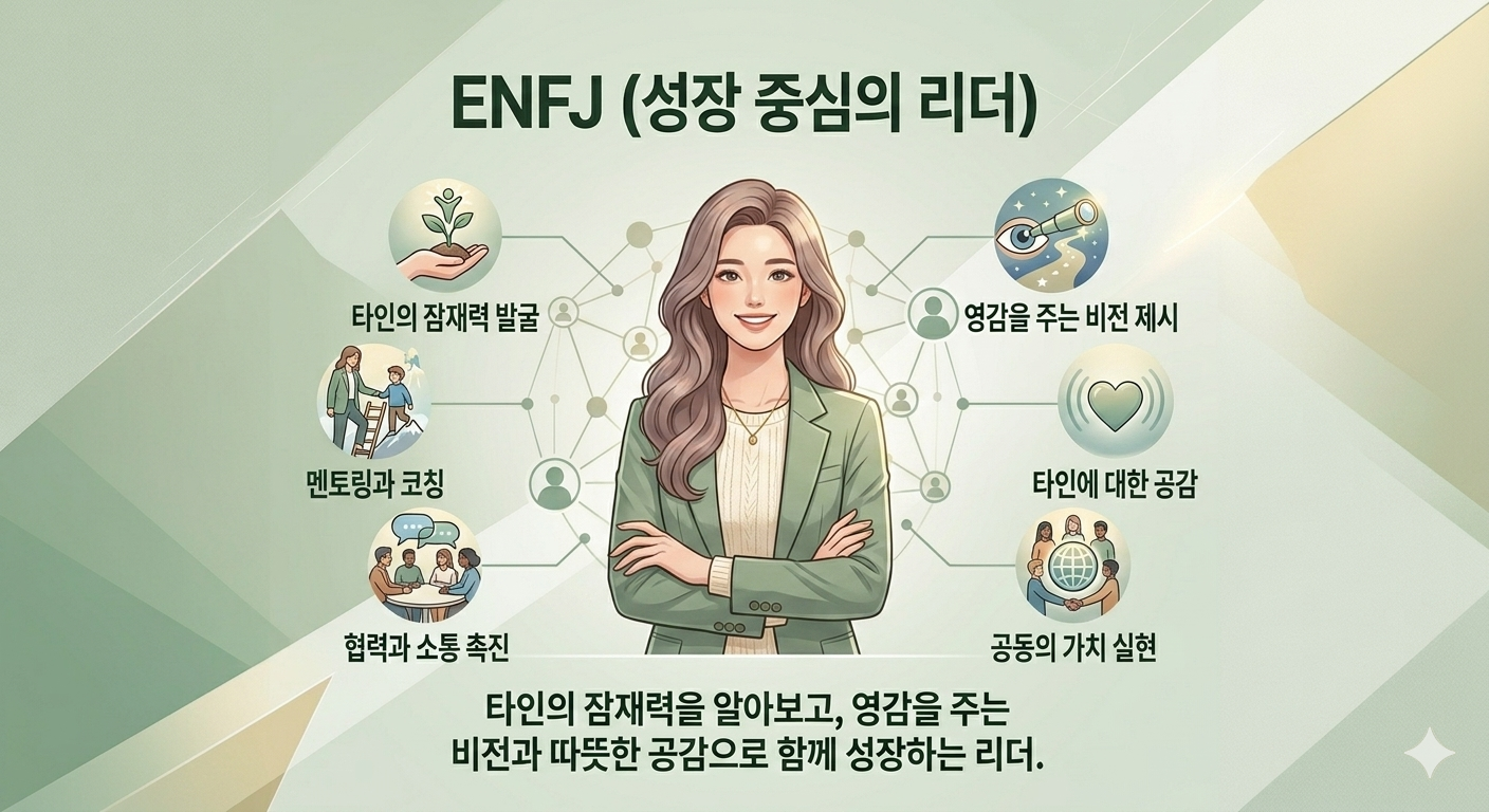 ENFJ 유형 이미지
