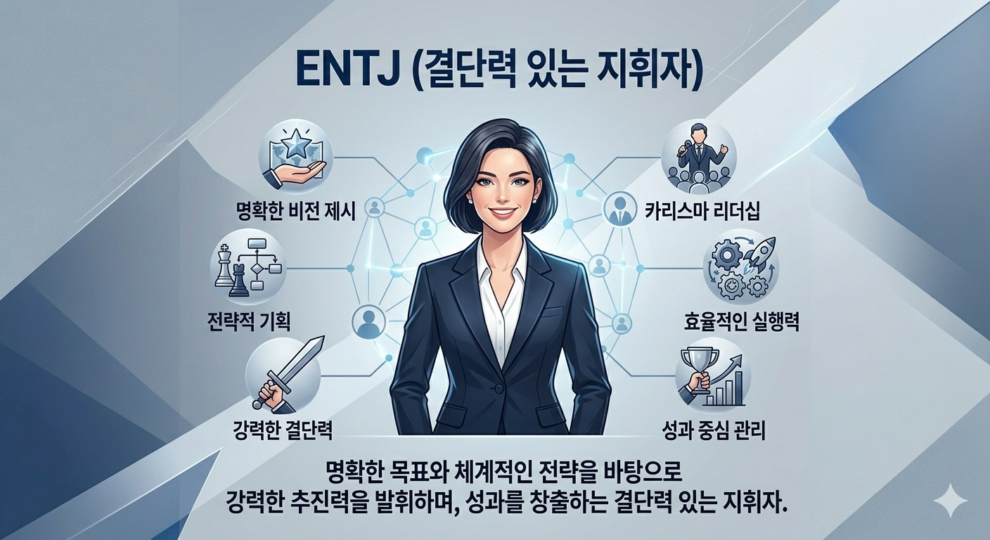 ENTJ 유형 이미지