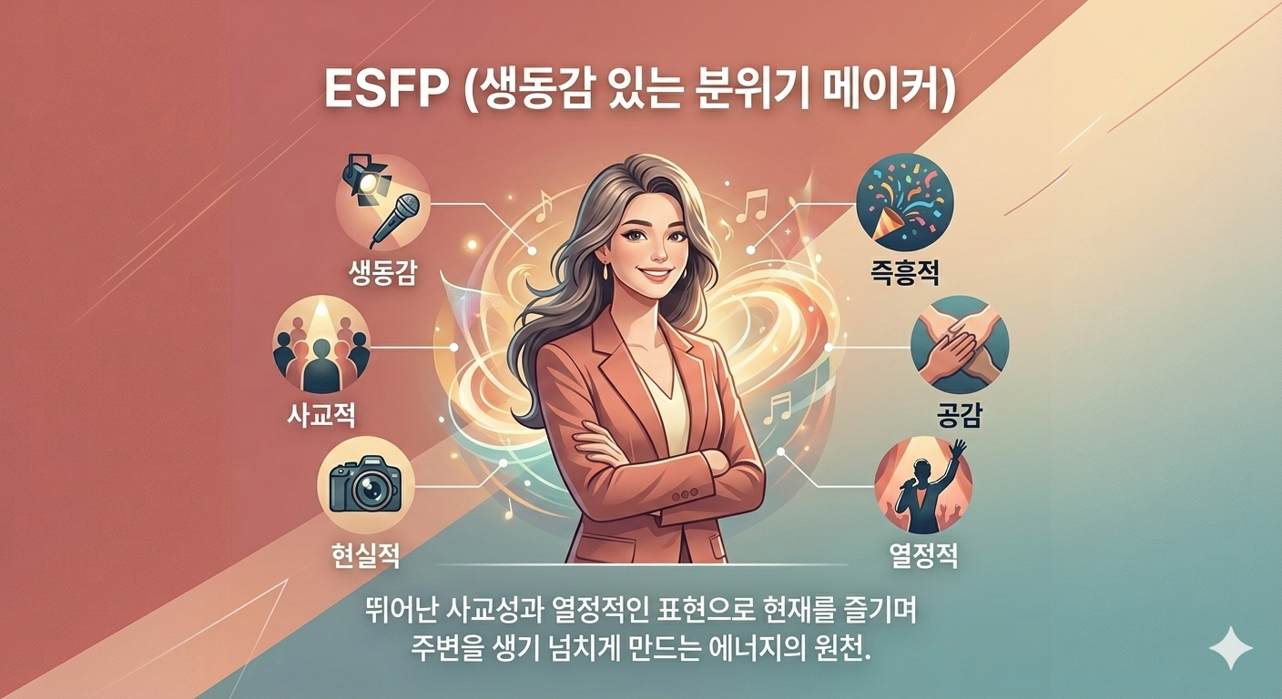 ESFP 유형 이미지