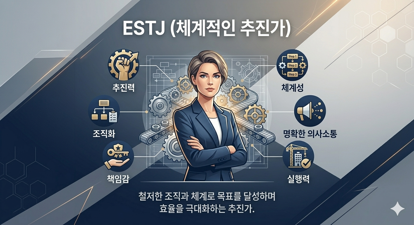 ESTJ 유형 이미지