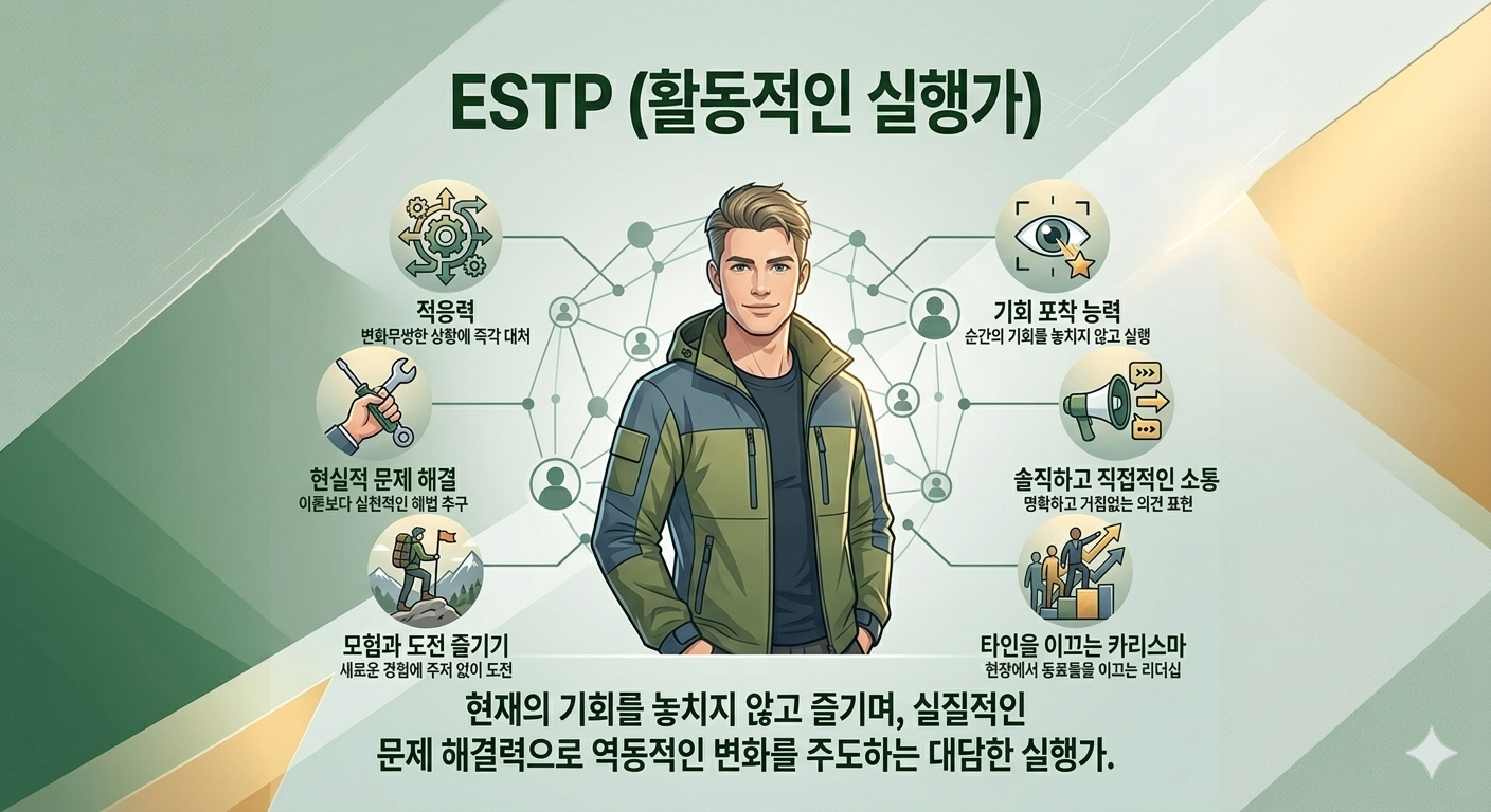 ESTP 유형 이미지